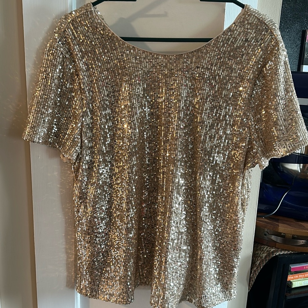 Sequined top